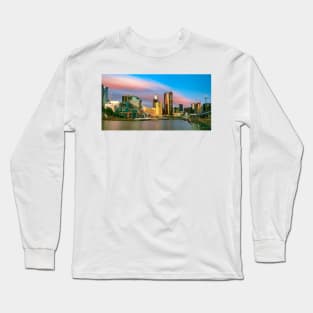 Melbourne sunset Long Sleeve T-Shirt